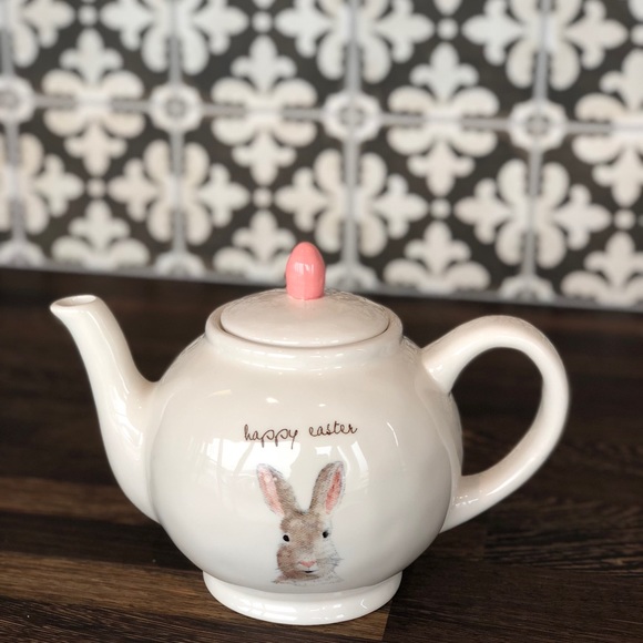 Rae Dunn Easter Teapot - Picture 1 of 1